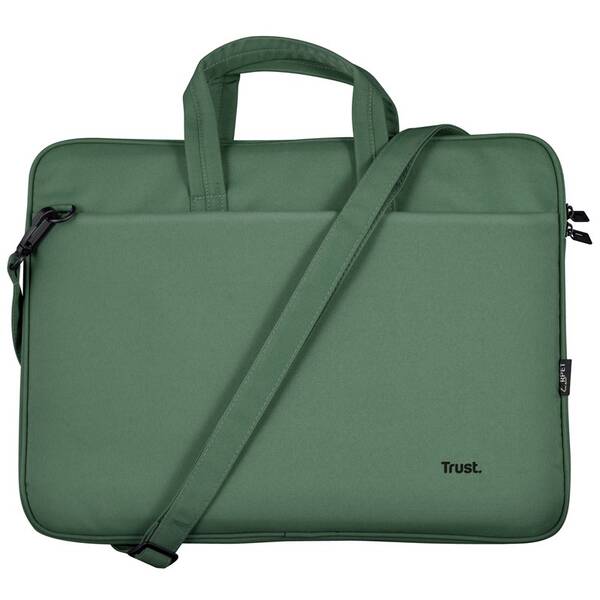 Brašna na notebook Trust Bologna Eco-friendly Slim na 16˝ zelená

