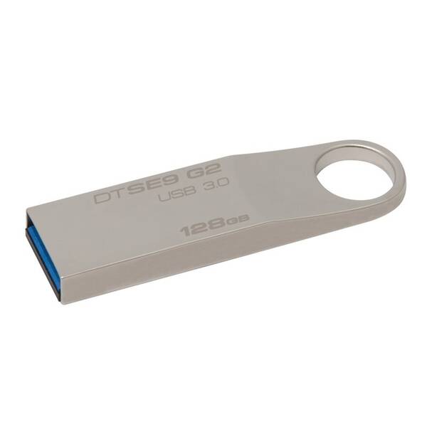 USB Flash Kingston Premium 128GB šedý/kovový

