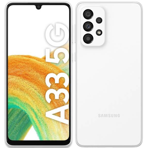 Mobilní telefon Samsung Galaxy A33 5G bílý

