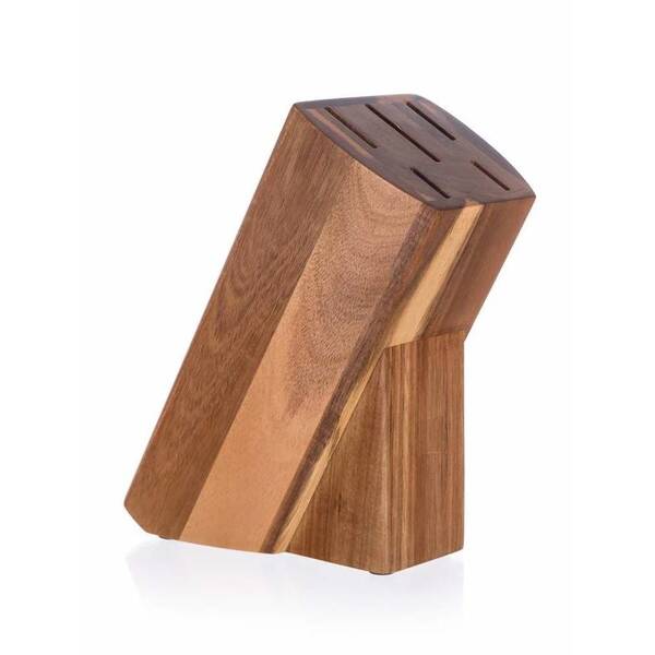 Blok na nože BANQUET Brillante Acacia 23x11x10 cm, 5 nožů 

