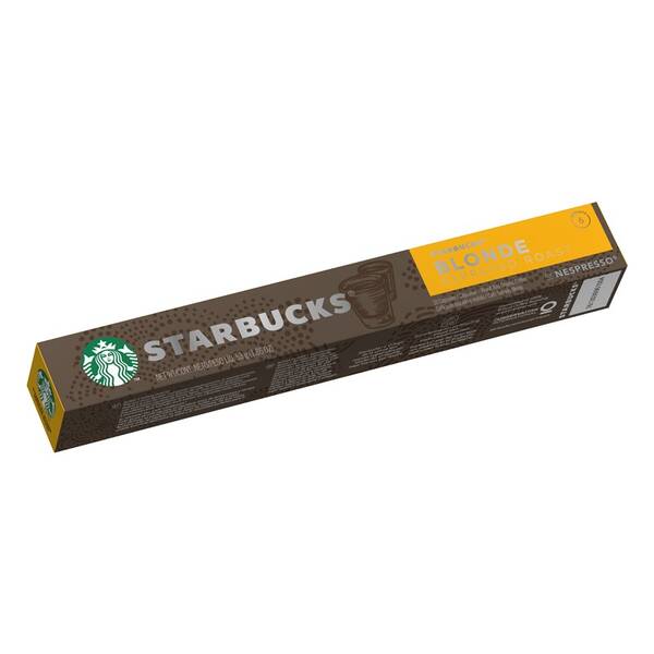Kapsle pro espressa Starbucks NC BLONDE ESPRESSO 10 Caps 

