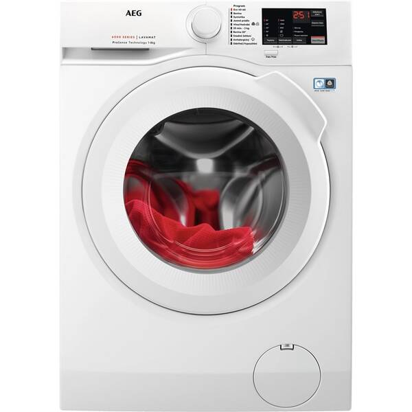 Pračka AEG L6FNI48WC bílá

