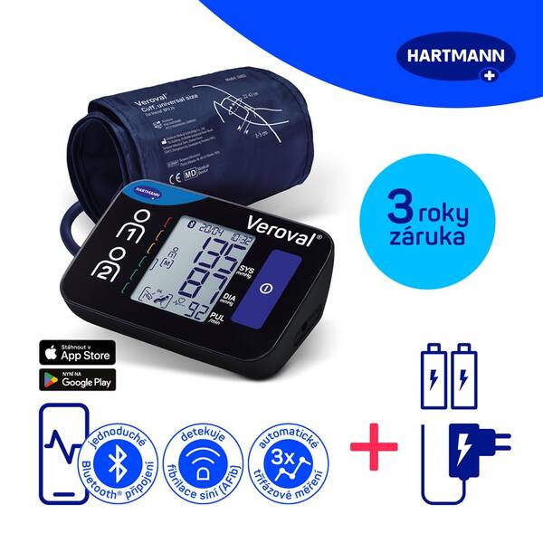 Tlakoměr na paži HARTMANN BPU26 + adapter 

