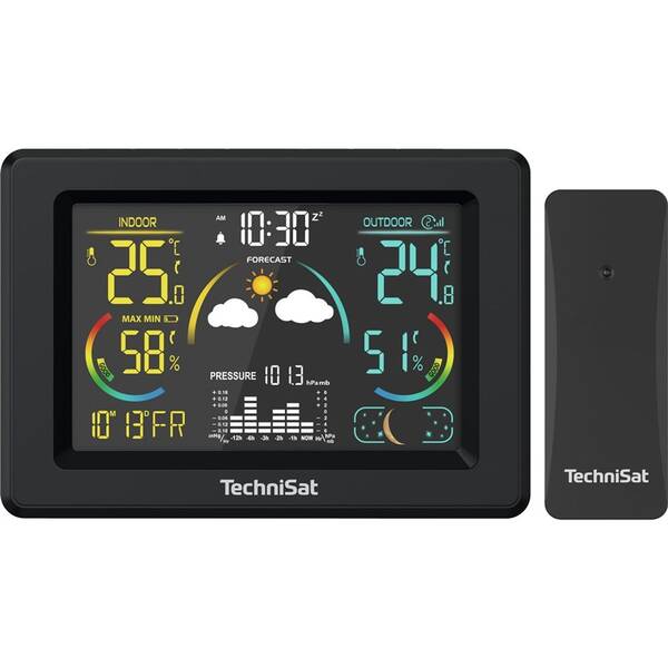 Meteorologická stanice TechniSat IMETEO 600 černá

