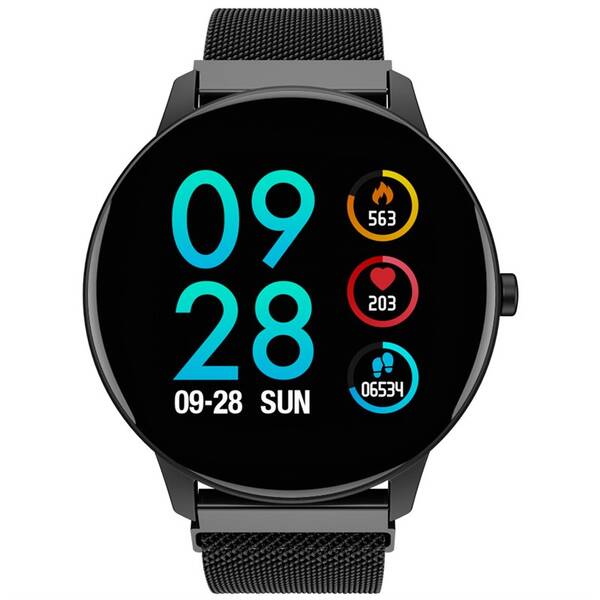 Fitness náramek Carneo SlickFit Oxygen+ černý

