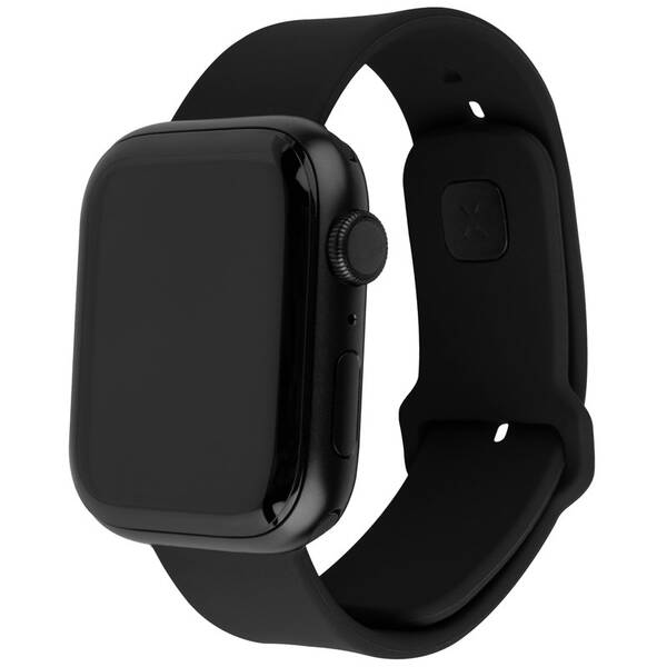 Řemínek FIXED Silicone Sporty Strap na Apple Watch 38/40/41mm černý

