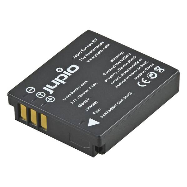 Baterie Jupio CGA-S005E/DMW-BCC12 1100 mAh (Panasonic) černá


