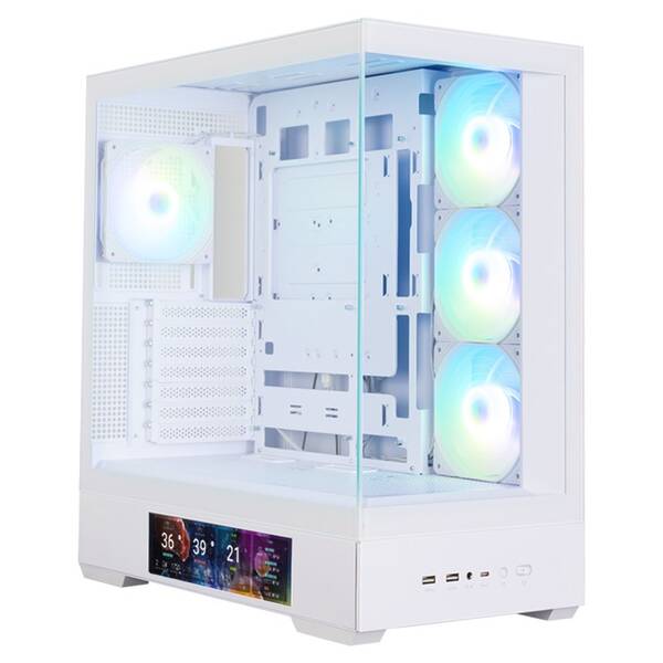 Case Zalman P40 DS bílá

