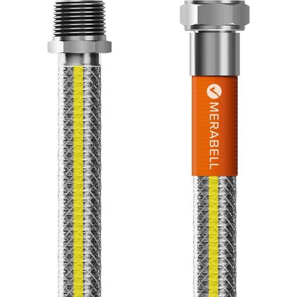 Hadice plynová připojovací Merabell R1/2"-G1/2" 75cm 

