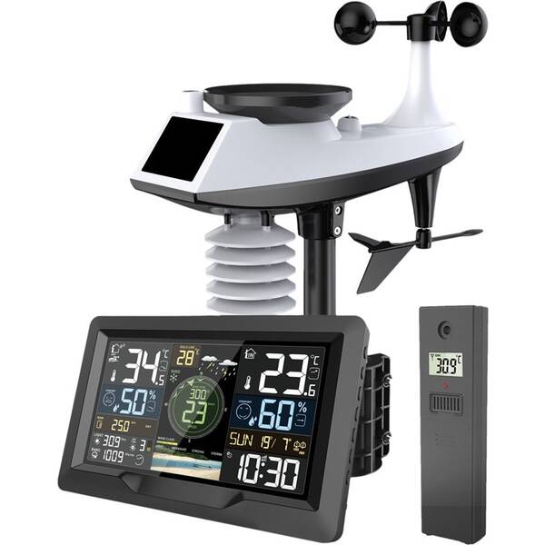 Meteorologická stanice Solight TE91WiFi černá

