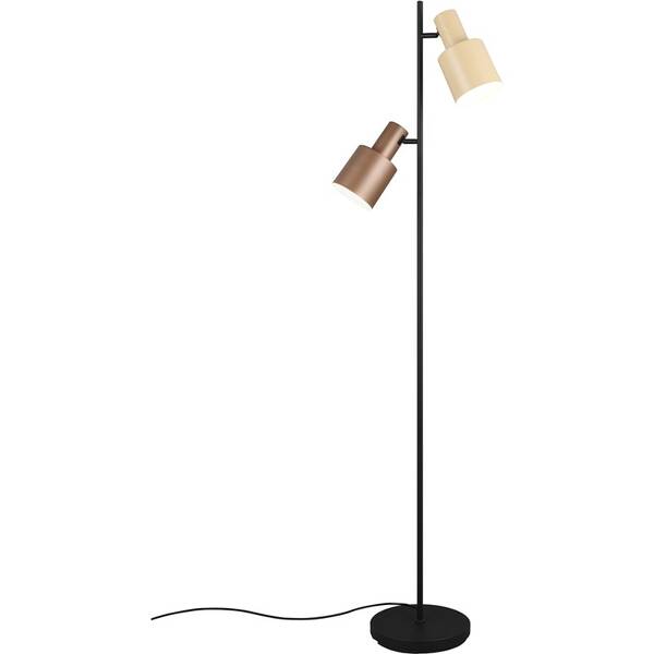 Stojací lampa TRIO AGUDO, 2x E27 vícebarevná


