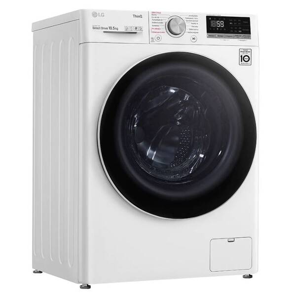 Pračka LG F4WV710P0E bílá

