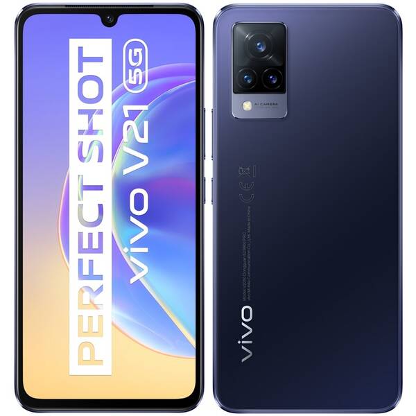 Mobilní telefon vivo V21 5G 8 GB / 128 GB - Dusk Blue 

