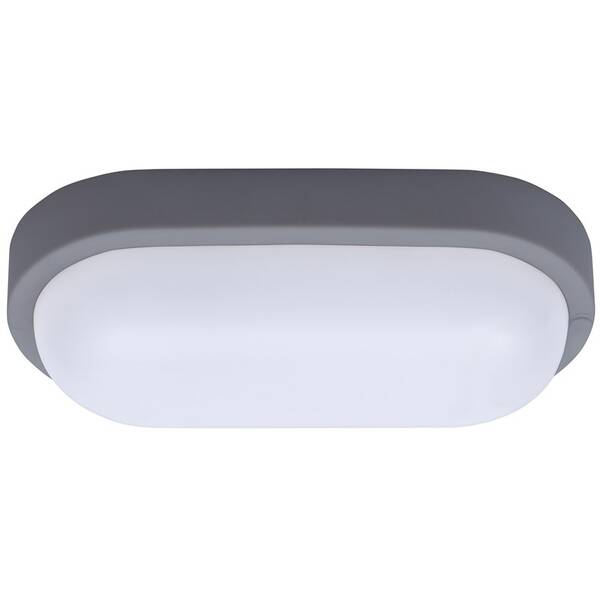 Stropní svítidlo Solight oválné, 20W, 1500lm, 4000K, IP54 šedé

