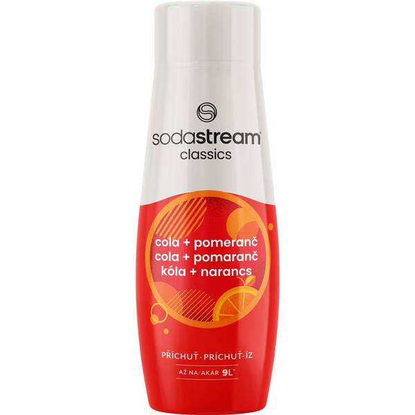 Příchuť pro perlivou vodu SodaStream Cola Orange 440 ml 

