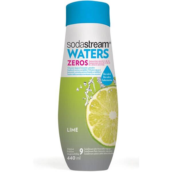 Příchuť pro perlivou vodu SodaStream ZEROS Limetka 440ml 

