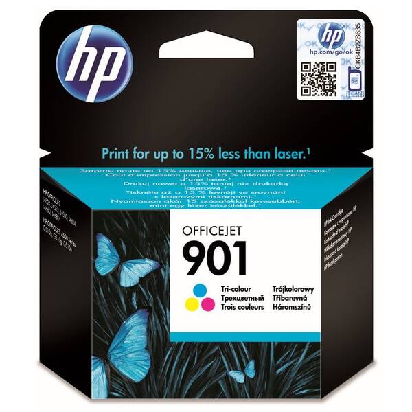 Inkoustová náplň HP 901, 360 stran - CMY 


