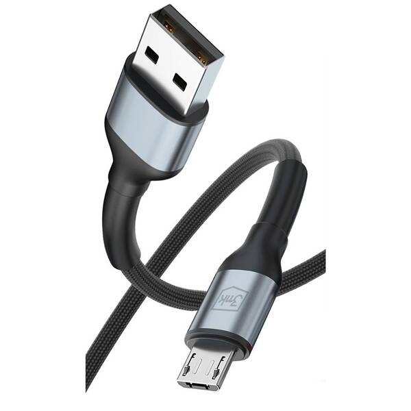 Kabel 3mk N-SERIES USB-A/Micro 3m QC 3.0 5V/2A 10W černý

