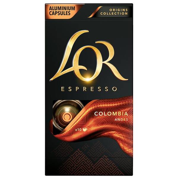 Kapsle pro espressa L’OR COLOMBIA (10 ks) 

