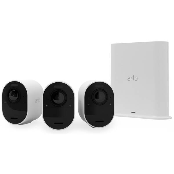 IP kamera Arlo Ultra 2 Outdoor, 3 ks bílá

