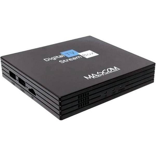 Multimediální centrum Mascom MC A101T/C, DVB-T2 černý


