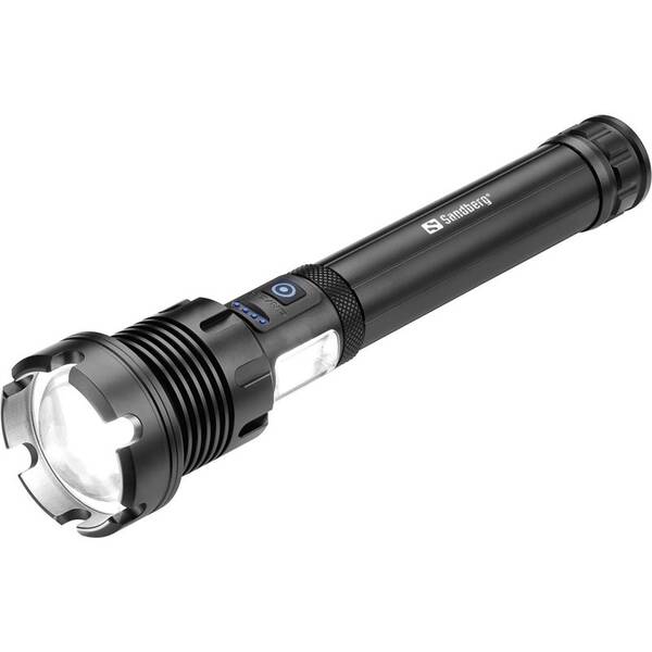 Svítilna Sandberg Survivor 7in1 Torch Powerbank 10000 mAh černá

