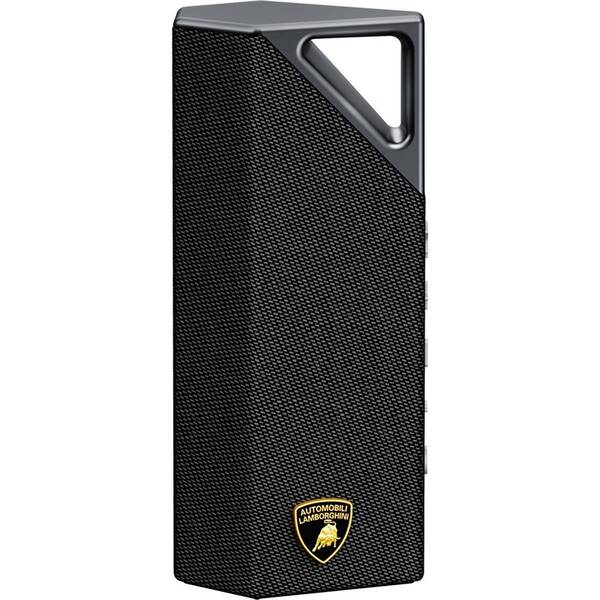 Přenosný reproduktor BUGANi Brief Lamborghini černý/stříbrný


