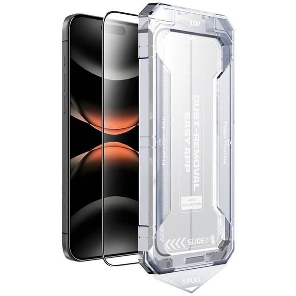 Tvrzené sklo Mobile Origin Screen Guard with easy application na Apple iPhone 17 Pro 

