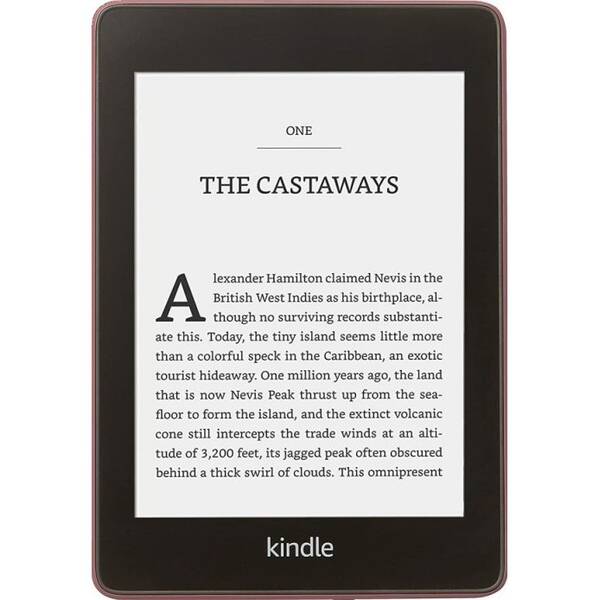 Čtečka e-knih Amazon Kindle Paperwhite 4 2018 s reklamou fialová

