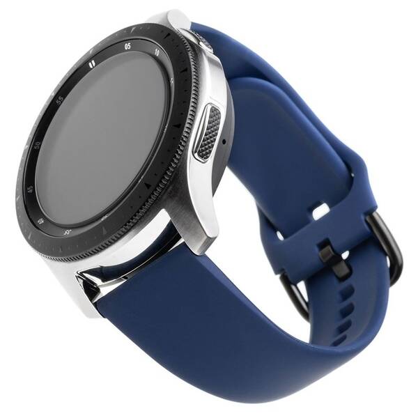 Řemínek FIXED Silicone Strap 20mm na smartwatch modrý

