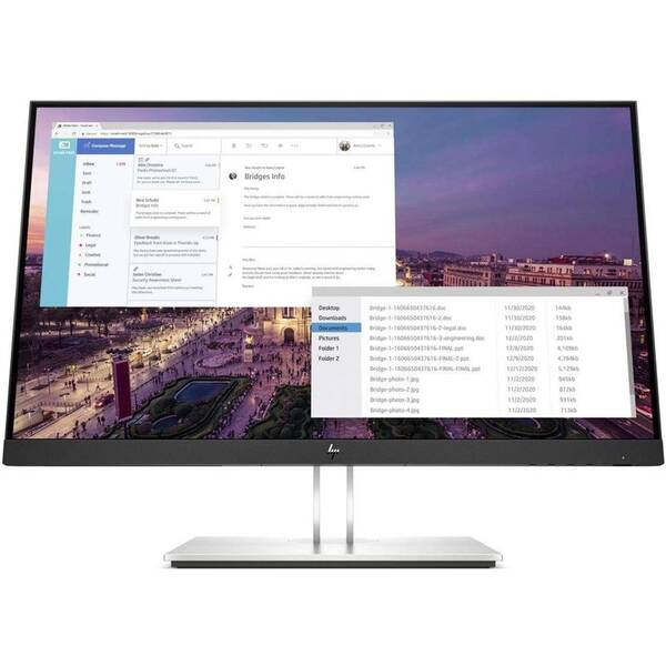 Monitor HP E23 G4 FHD černý

