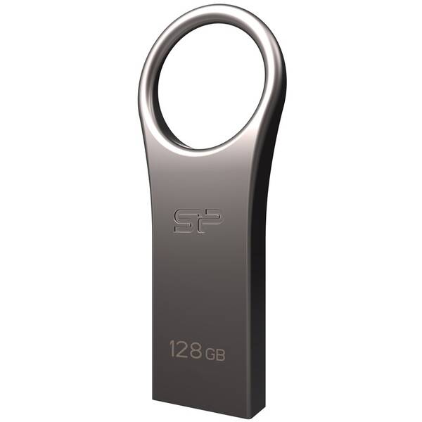 USB Flash Silicon Power Jewel J80 128 GB stříbrný

