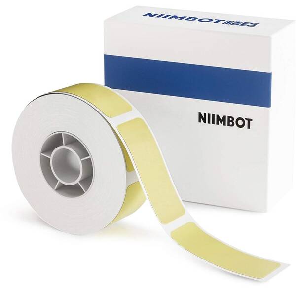Papírový štítek Niimbot RP 12x40mm 155ks pro D11 a D110 žlutý


