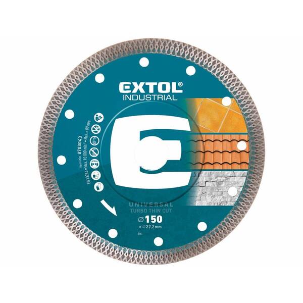 Kotouč diamantový EXTOL 8703043 150x22,2x1,8mm 

