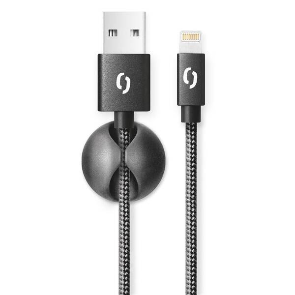 Kabel Aligator Premium USB/Lightning, 2m černý

