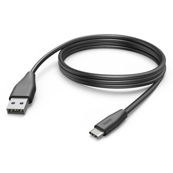 Kabel Hama USB-C 2.0, 3m černý

