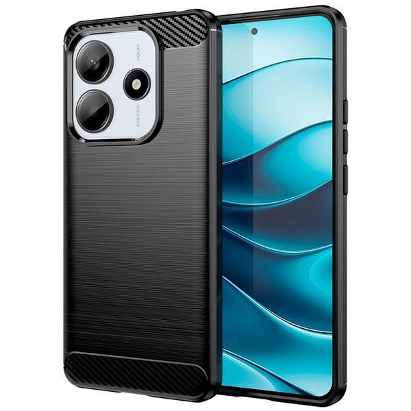 Kryt na mobil WG Carbon na Xiaomi Redmi Note 14 5G černý

