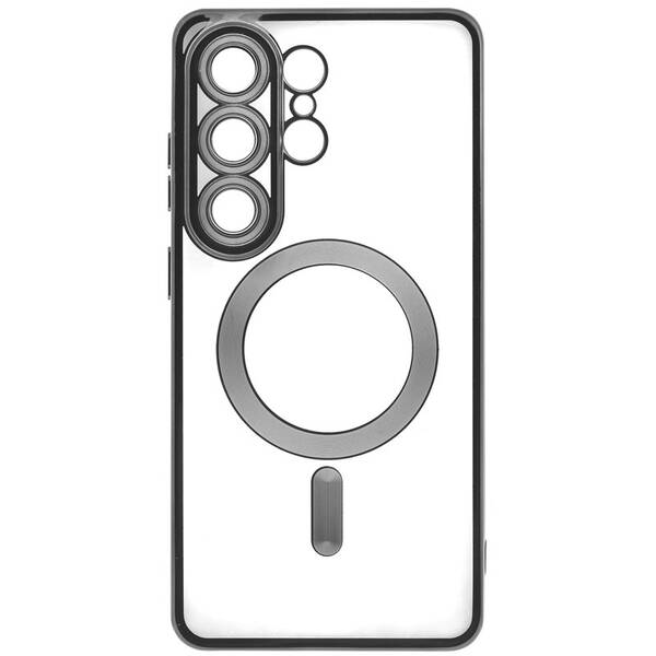 Kryt na mobil WG Magic Eye Magnet na Samsung Galaxy S26 Ultra 5G černý/průhledný

