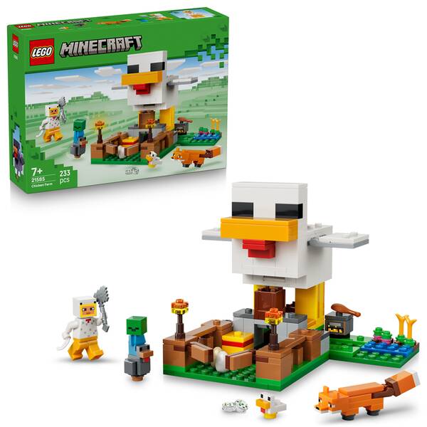 Stavebnice LEGO® Minecraft®  21585 Slepičí farma 

