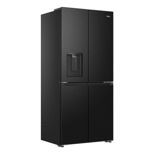 Americká lednice Haier HCR58S18CWMB černá

