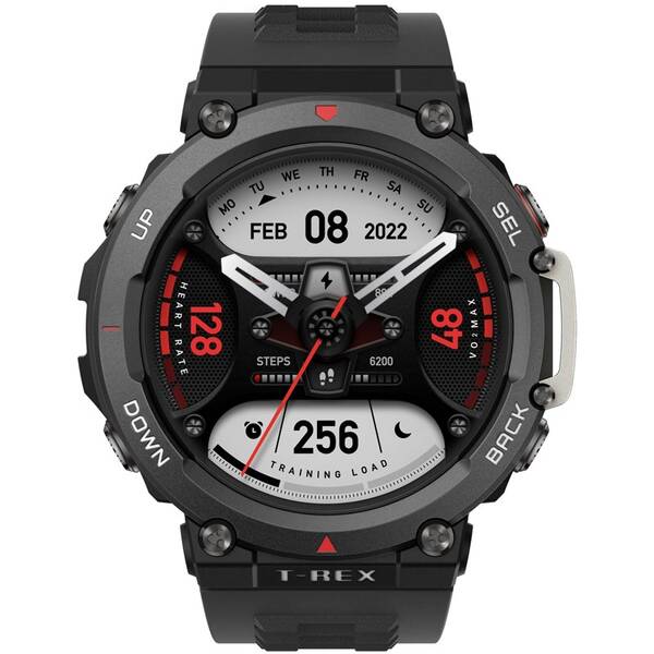 Chytré hodinky Amazfit T-Rex 2 - Ember Black 


