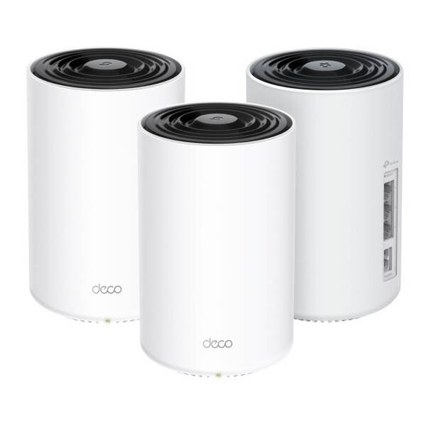 Router TP-Link Deco PX10 Wi-Fi 6 AX1500 + Powerline AV1000 (3-pack) bílý

