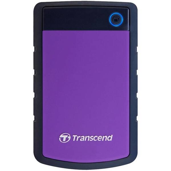 Externí pevný disk 2,5" Transcend 25H3P 1TB černý/fialový

