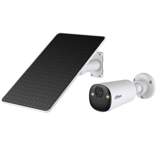 IP kamera Dahua KIT BF4CP-4G, Bullet, 4G, 4Mpix + 8W solární panel bílá

