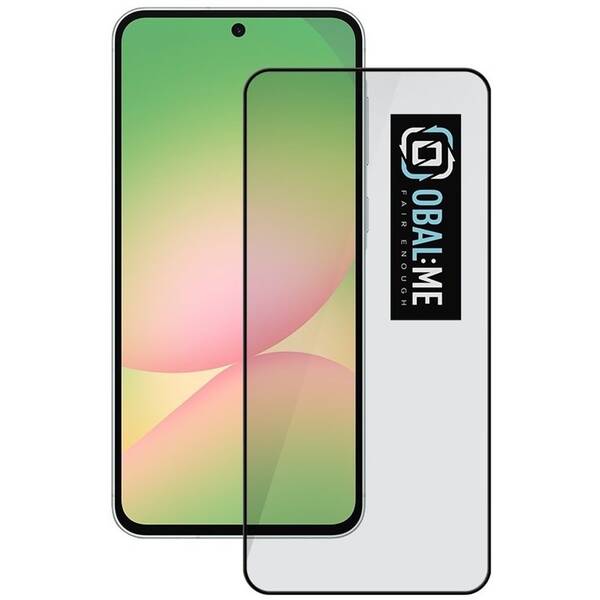Tvrzené sklo Obal:Me 5D na Samsung Galaxy A37 5G/A57 5G černé

