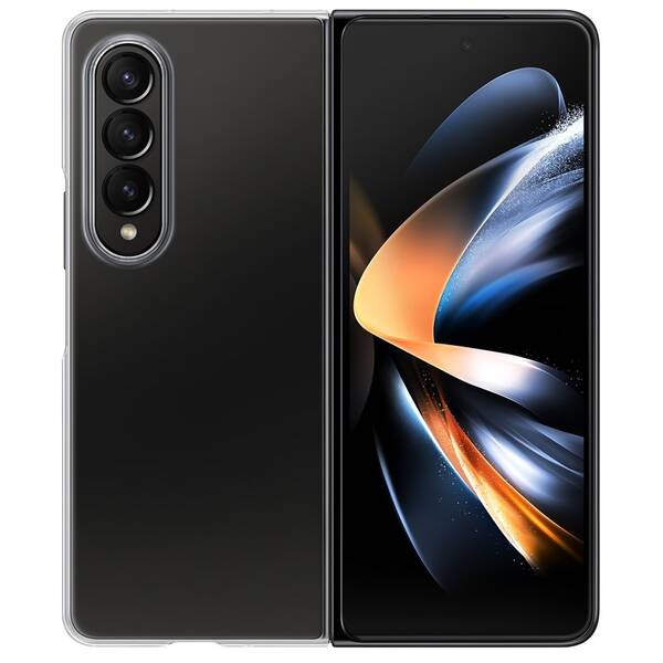 Kryt na mobil Samsung Galaxy Z Fold4 Clear Slim Cover průhledný

