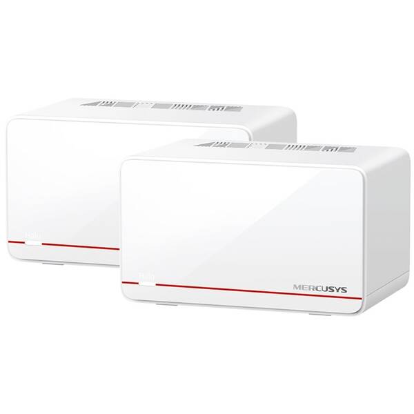 Komplexní Wi-Fi systém Mercusys Halo H37BE (2 ks) bílý

