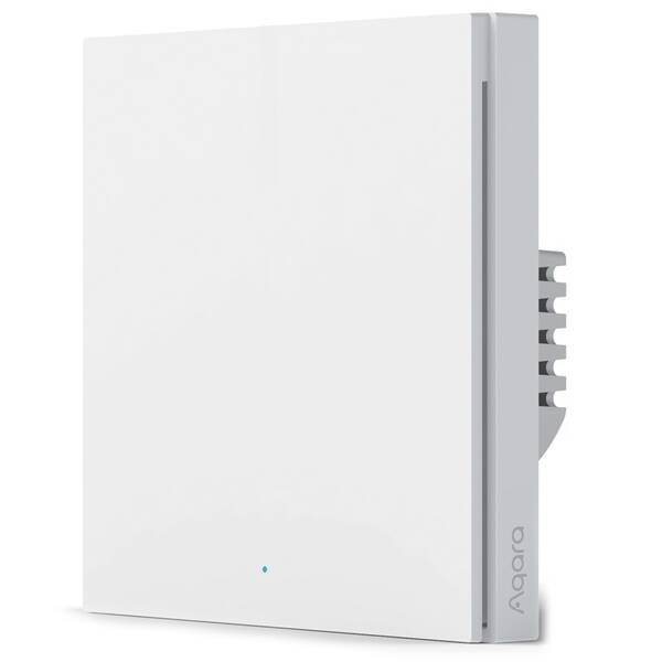 Vypínač Aqara Smart Wall Switch H1 EU (No Neutral, Single Rocker) bílý

