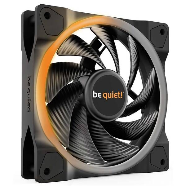 Ventilátor be quiet! Light Wings PWM high-speed 120mm černý


