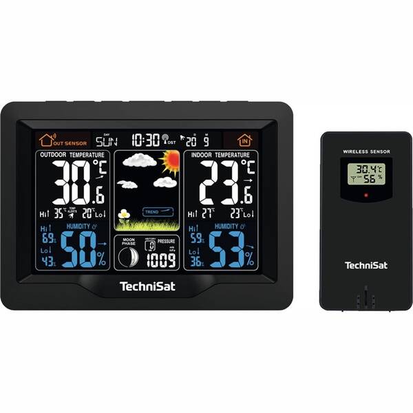 Meteorologická stanice TechniSat IMETEO X1 černá

